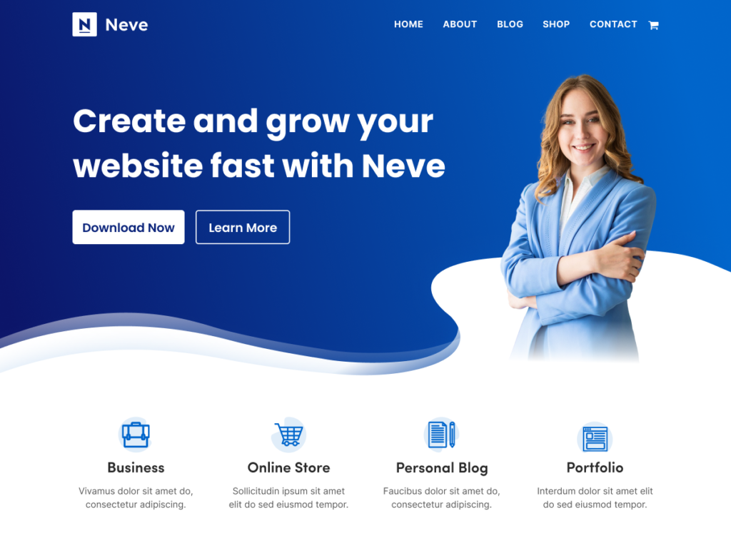 Best WordPress Themes for Bloggers - Neve Best WordPress Themes for Bloggers - Neve