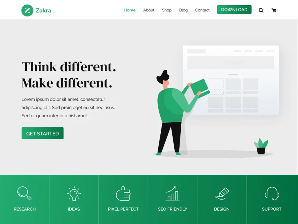 Best WordPress Themes for Bloggers - Zakra Best WordPress Themes for Bloggers - Zakra